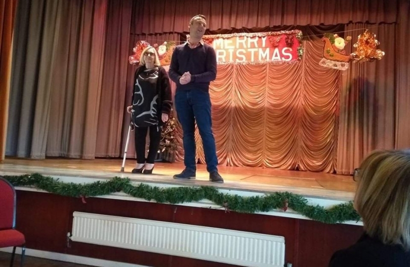 Brendan Clarke-Smith MP, Bassetlaw, Christmas, Bircotes