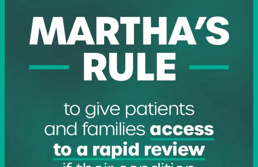 martha's rule