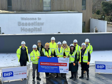 bassetlaw topping out ceremony 